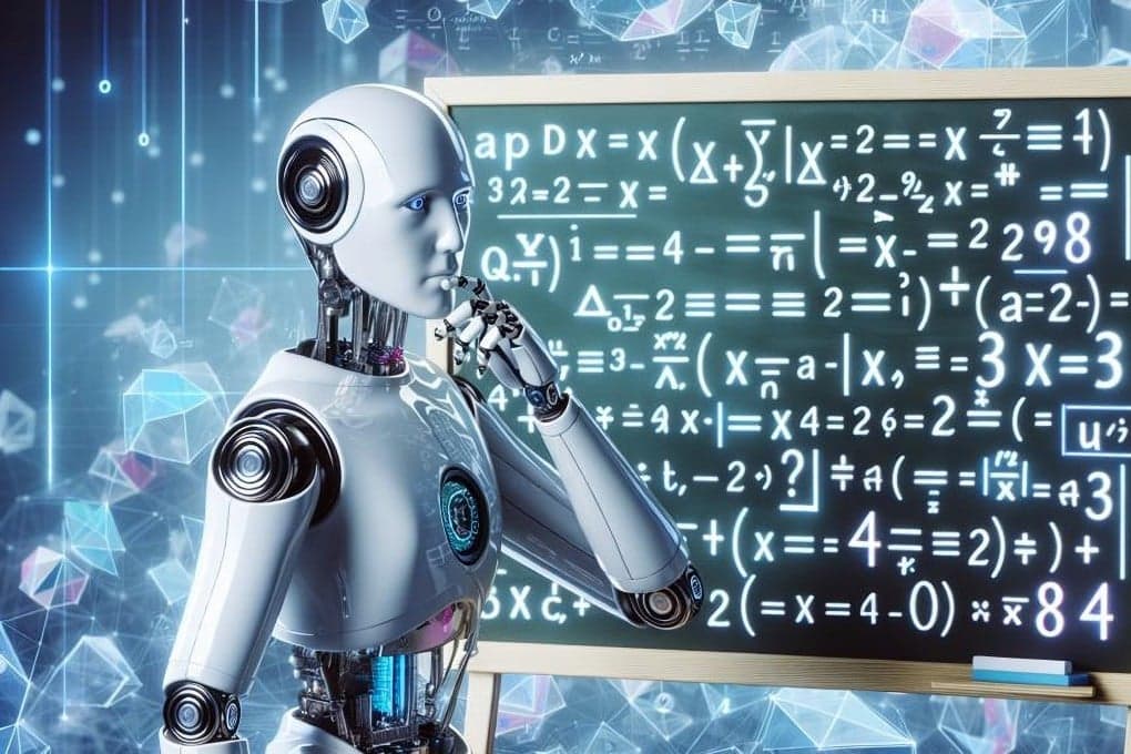 Which company will have the best AI model for math on March 31?
