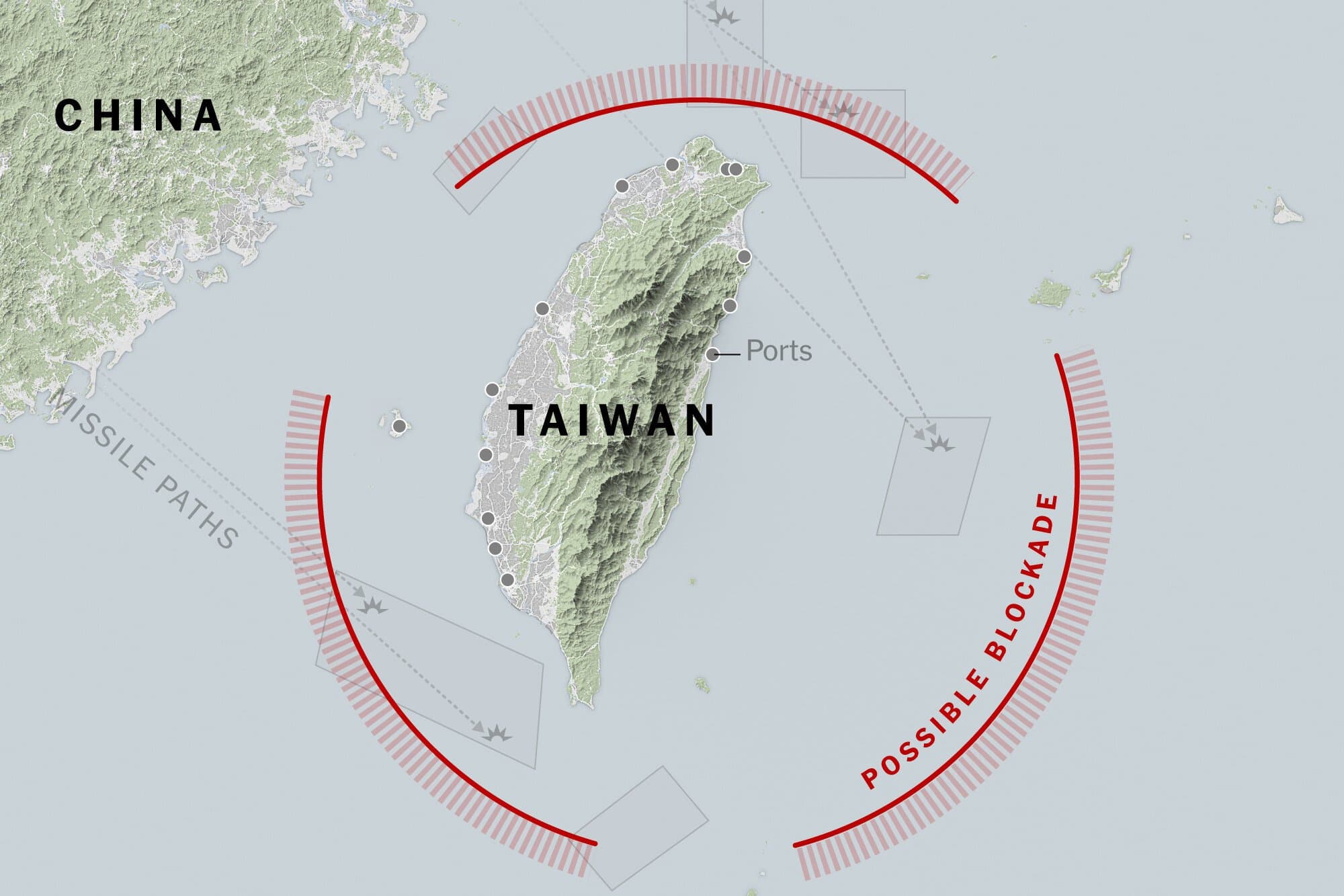 Will China blockade Taiwan by June 30?